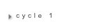 cycle 1