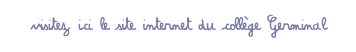 visitez ici le site internet du collège Germinal